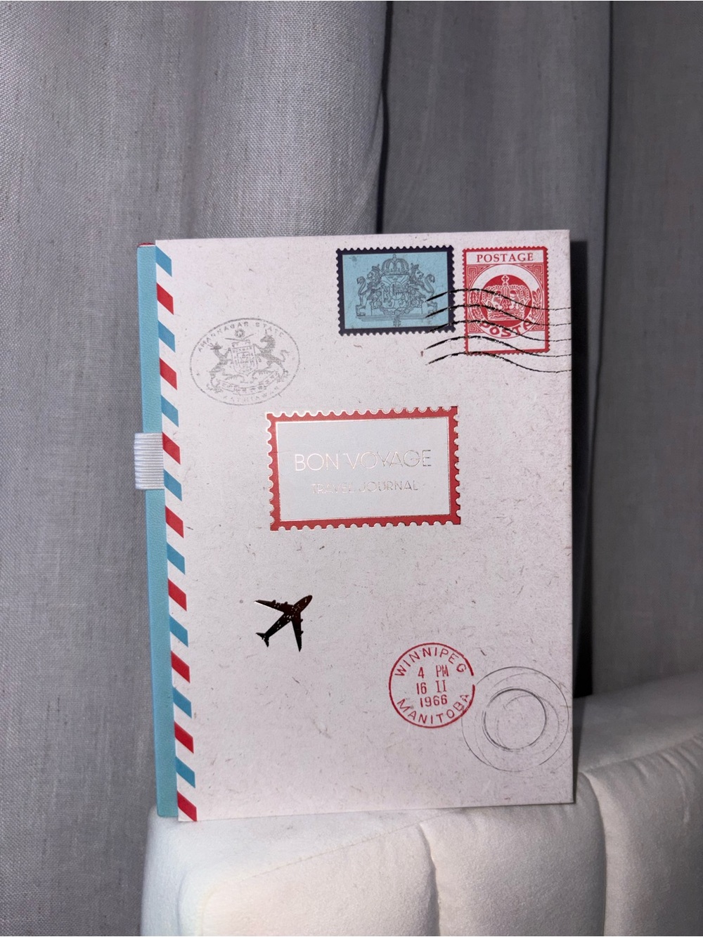 Travel Journal - Blue Accents